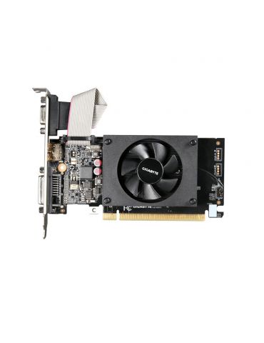 Gigabyte GV-N710D3-2GL plăci video NVIDIA GeForce GT 710 2 Giga Bites GDDR3 Gigabyte - 1 - Tik.ro