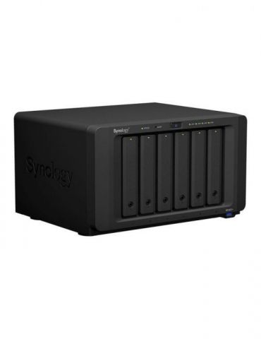 Synology ds1621+ nas amd v1500b quad-core 2.2 ghz 4gb ddr4 3xusb 3.2 gen 1 2xesata 6 bay ds1621+ Synology - 1