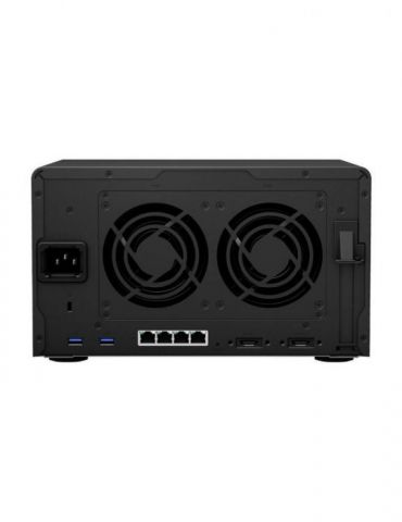 Synology ds1621+ nas amd v1500b quad-core 2.2 ghz 4gb ddr4 3xusb 3.2 gen 1 2xesata 6 bay ds1621+ Synology - 1