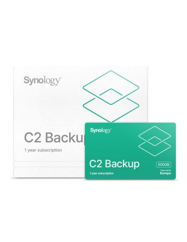 Synology c2 backup 500g-1y (eu) c2 backup 500g-1y (eu) Synology - 1