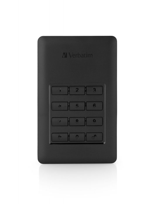 Verbatim Store'n'Go hard-disk-uri externe 1000 Giga Bites Negru, Argint Verbatim - 2