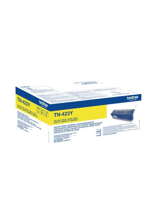 Toner  Brother TN-423Y Yellow Brother - 2