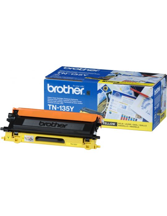 Toner  Brother TN135Y Yellow Brother - 2