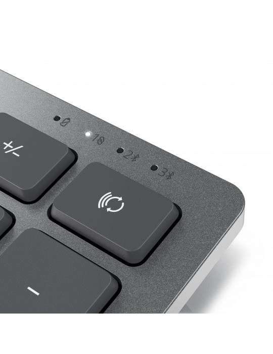 DELL KM7120W tastaturi RF Wireless + Bluetooth QWERTY US Internațional Gri, Titan Dell - 7