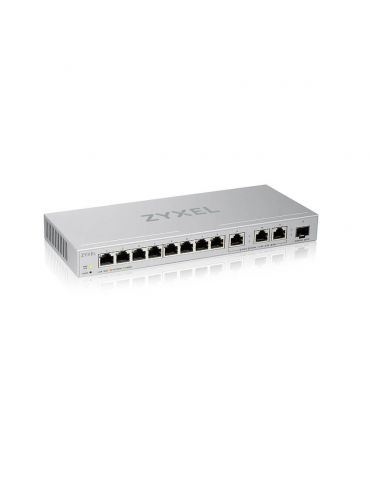 Zyxel XGS1250-12 Gestionate 10G Ethernet (100/1000/10000) Gri Zyxel - 1