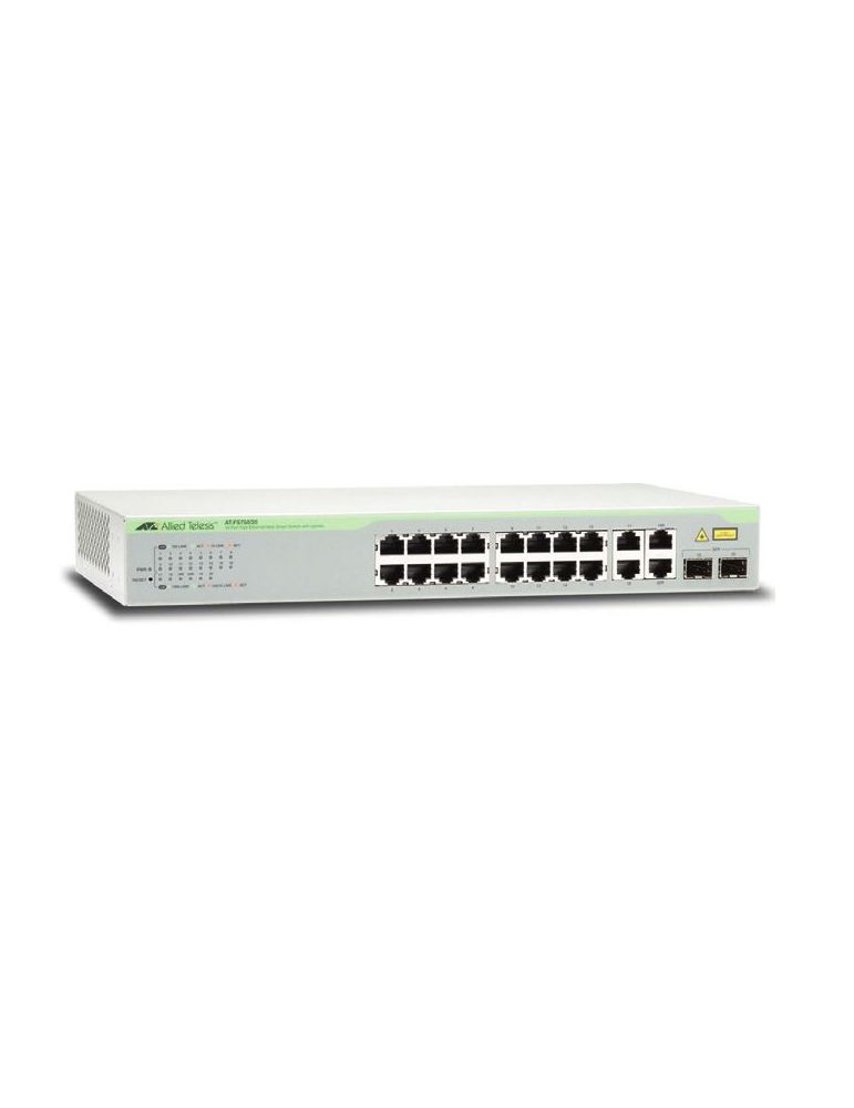 Allied Telesis AT-FS750/20-50 Gestionate Fast Ethernet (10/100) 1U Gri