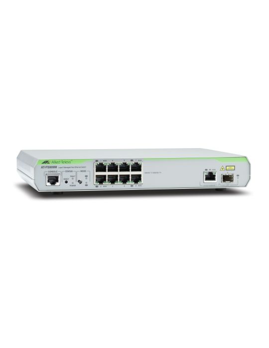 Allied Telesis AT-FS909M-50 Gestionate L2 Fast Ethernet (10/100) Gri Allied telesis - 1