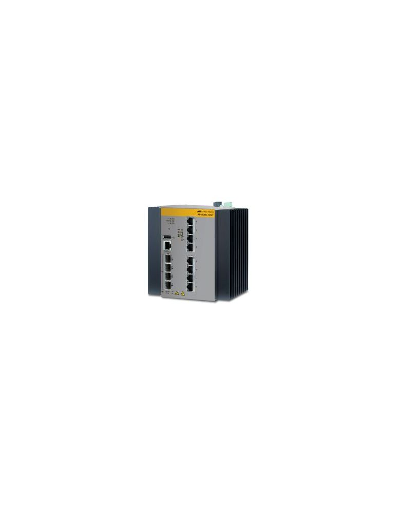 Allied Telesis AT-IE300-12GT-80 Gestionate L3 Gigabit Ethernet (10/100/1000) Negru, Gri