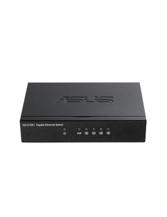 ASUS GX-U1051 Gestionate Gigabit Ethernet (10/100/1000) Negru Asus - 1