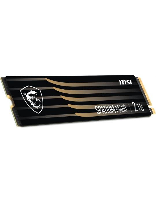 SSD MSI Spatium M480 2TB, PCI Express 4.0 x4, M.2 Msi - 3