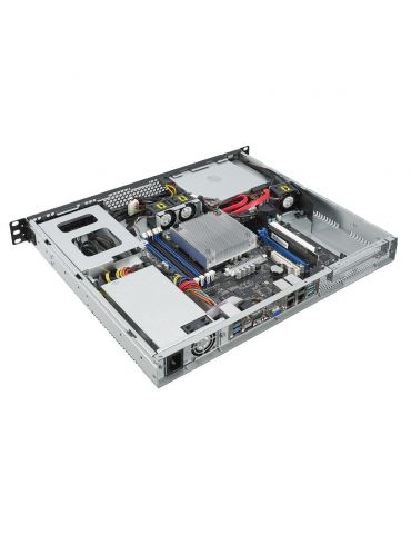 ASUS RS100-E10-PI2 Intel C242 LGA 1150 (Mufă H4) Cabinet metalic (1U) Negru, Metalic Asus - 6