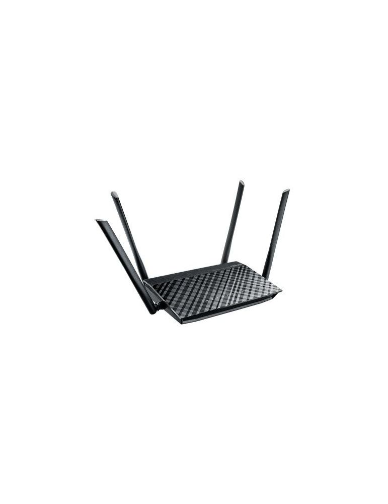 ASUS RT-AC1200 router wireless Fast Ethernet Bandă dublă (2.4 GHz/ 5 GHz) 4G Negru
