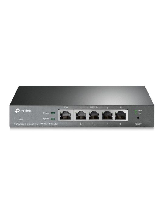 TP-LINK TL-R605 router cu fir 10 Gigabit Ethernet, 100 Gigabit Ethernet Negru Tp-link - 1