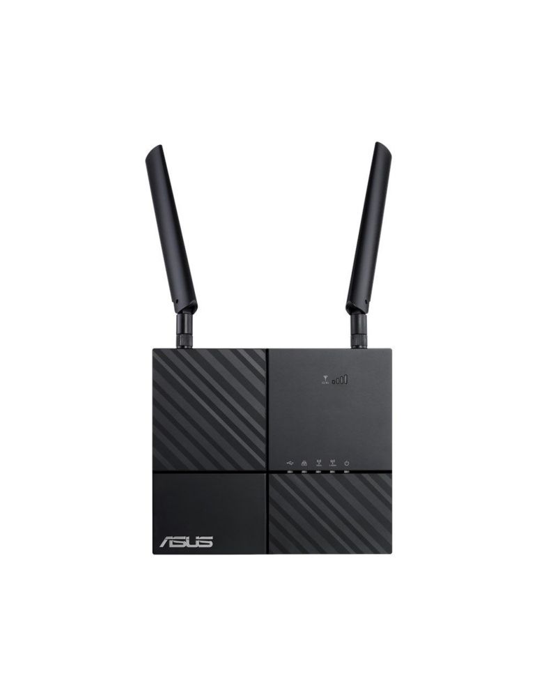 ASUS 4G-AC53U router wireless Gigabit Ethernet Bandă dublă (2.4 GHz/ 5 GHz) 3G Negru