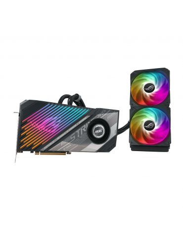 Placa video ASUS AMD Radeon RX 6900 XT ROG STRIX LC Gaming TOP 16GB  GDDR6  256 bit Asus - 2