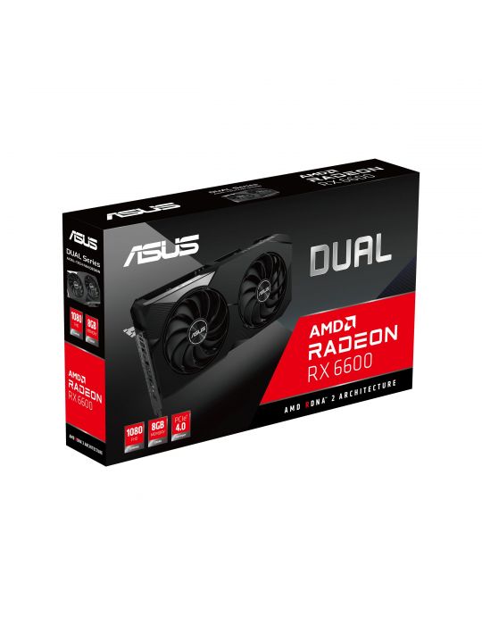 Placa video Asus AMD Radeon RX 6600 Dual 8GB  GDDR6  128bit Asus - 9