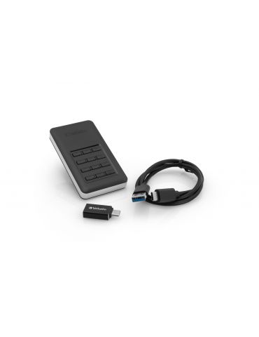 Verbatim Store'n'Go 256 Giga Bites Negru, Argint Verbatim - 3