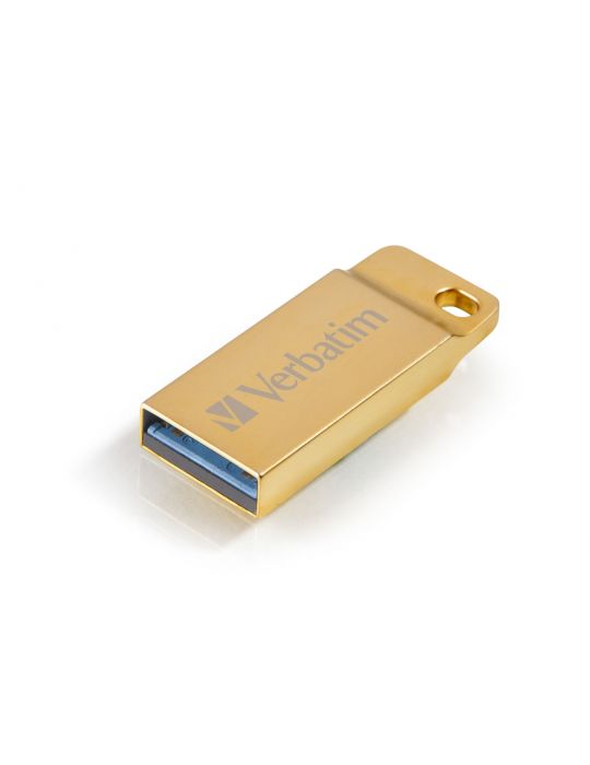 Verbatim Metal Executive memorii flash USB 32 Giga Bites USB Tip-A 3.2 Gen 1 (3.1 Gen 1) De aur Verbatim - 1