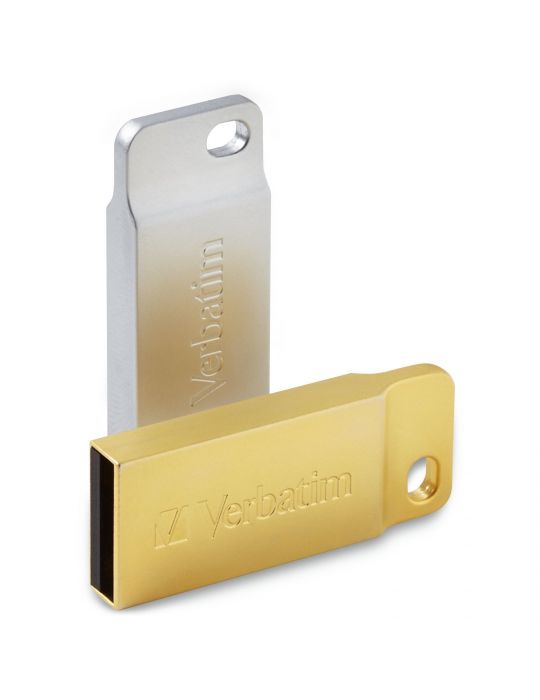 Verbatim Metal Executive memorii flash USB 32 Giga Bites USB Tip-A 3.2 Gen 1 (3.1 Gen 1) De aur Verbatim - 2