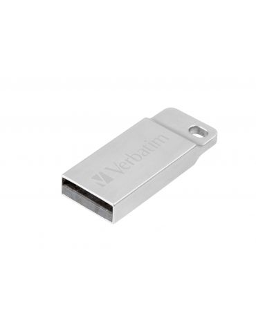 Verbatim Metal Executive memorii flash USB 32 Giga Bites USB Tip-A 2.0 Argint Verbatim - 1 - Tik.ro
