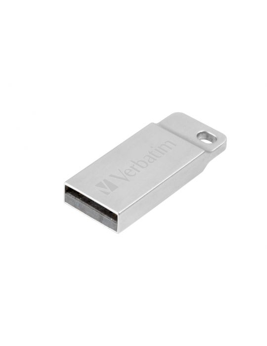 Verbatim Metal Executive memorii flash USB 32 Giga Bites USB Tip-A 2.0 Argint Verbatim - 1