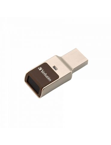 Verbatim Fingerprint Secure memorii flash USB 64 Giga Bites USB Tip-A 3.2 Gen 1 (3.1 Gen 1) Argint Verbatim - 5