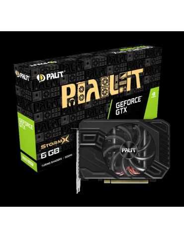 Placa video vga palit gtx1660 super stormx 6g gddr6 pci Palit - 1