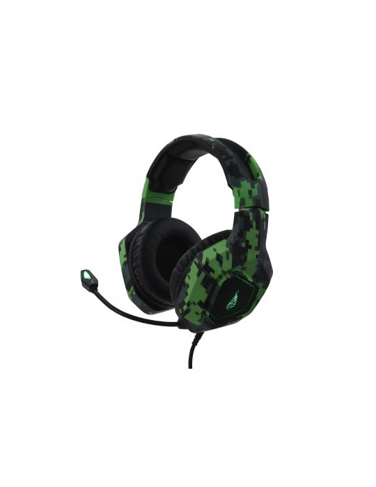 SureFire Skirmish Căști Prin cablu Bandă de fixare pe cap Gaming USB Tip-A Negru, Camuflaj, Verde SureFire - 1