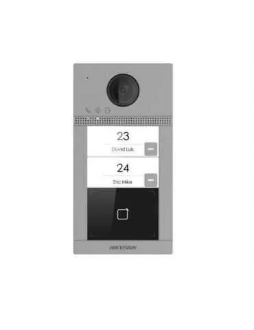 Post de exterior videointerfon hikvision ds-kv8213-wme1/flush wifi montaj incastrat 2 Hikvision - 1