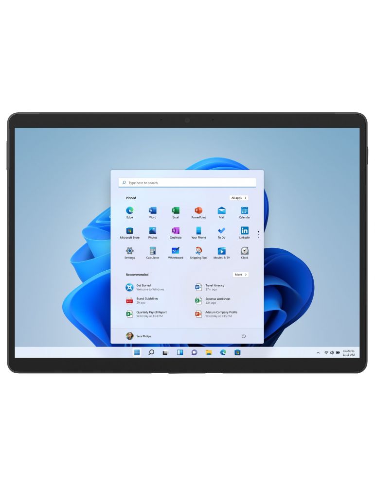 Tableta Microsoft Surface Pro 8, Intel Core i7-1185G7, 13inch, 256GB, Wi-Fi, BT, Win 11 Home, Graphite