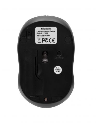Verbatim Go Nano mouse-uri Ambidextru RF fără fir 1600 DPI Verbatim - 6