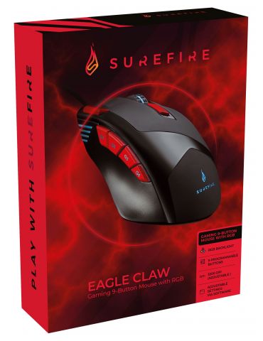 SureFire 48817 mouse-uri Mâna dreaptă USB Tip-A Optice 3200 DPI SureFire - 1 - Tik.ro