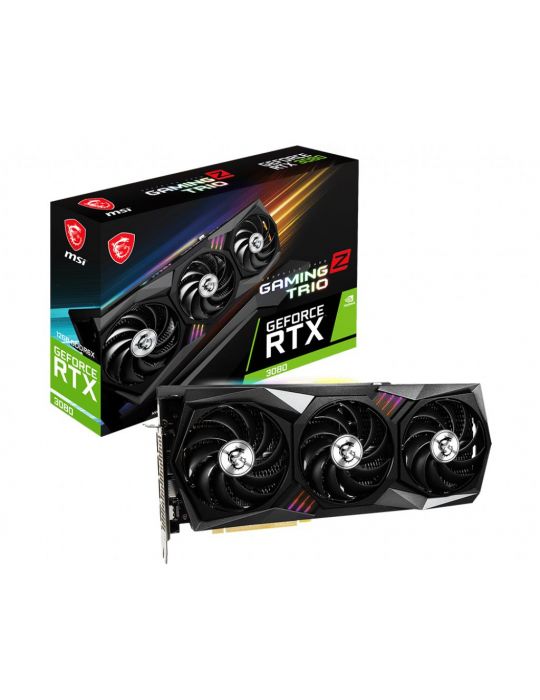 Placa video MSI nVidia GeForce RTX 3080 Gaming Z Trio LHR 12GB  GDDR6X  384bit Msi - 1