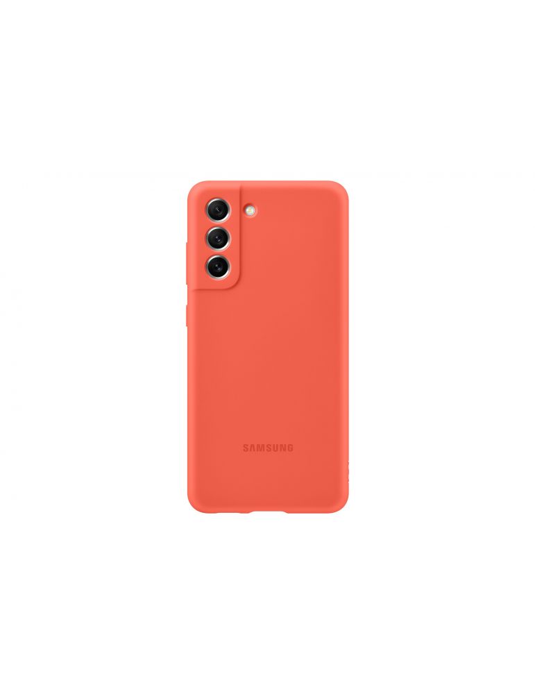 Husa pentru Samsung Galaxy S21 FE, silicon, coral