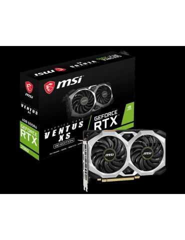 Placa video msi rtx 2060  ventus xs 6g oc pci Msi - 1