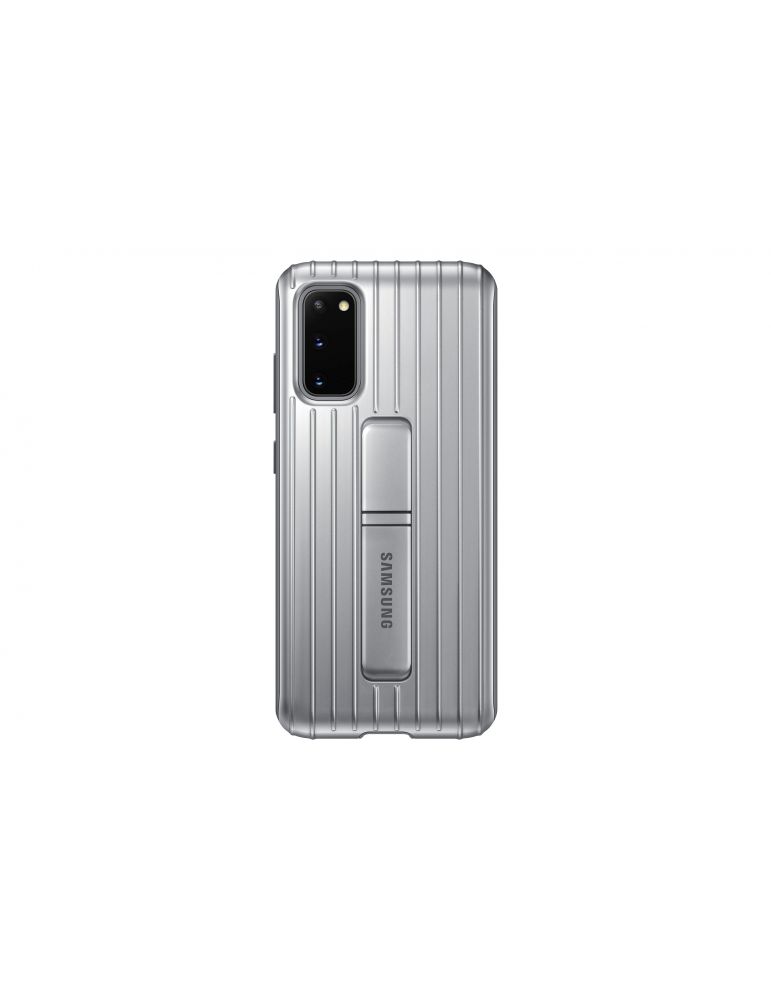 Husa pentru Samsung Galaxy S20, silicon, argintiu