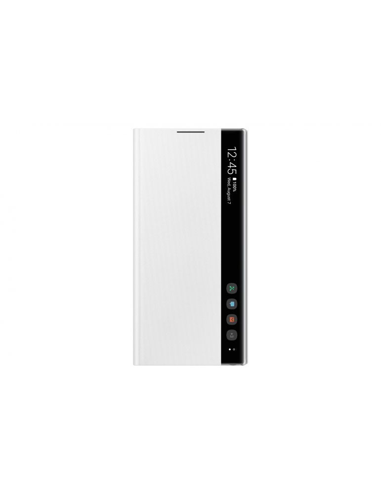 Husa pentru Samsung Galaxy Note 10, flip cover, alb
