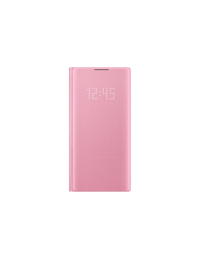 Husa pentru Samsung Galaxy Note 10, poliuretan, flip cover, roz