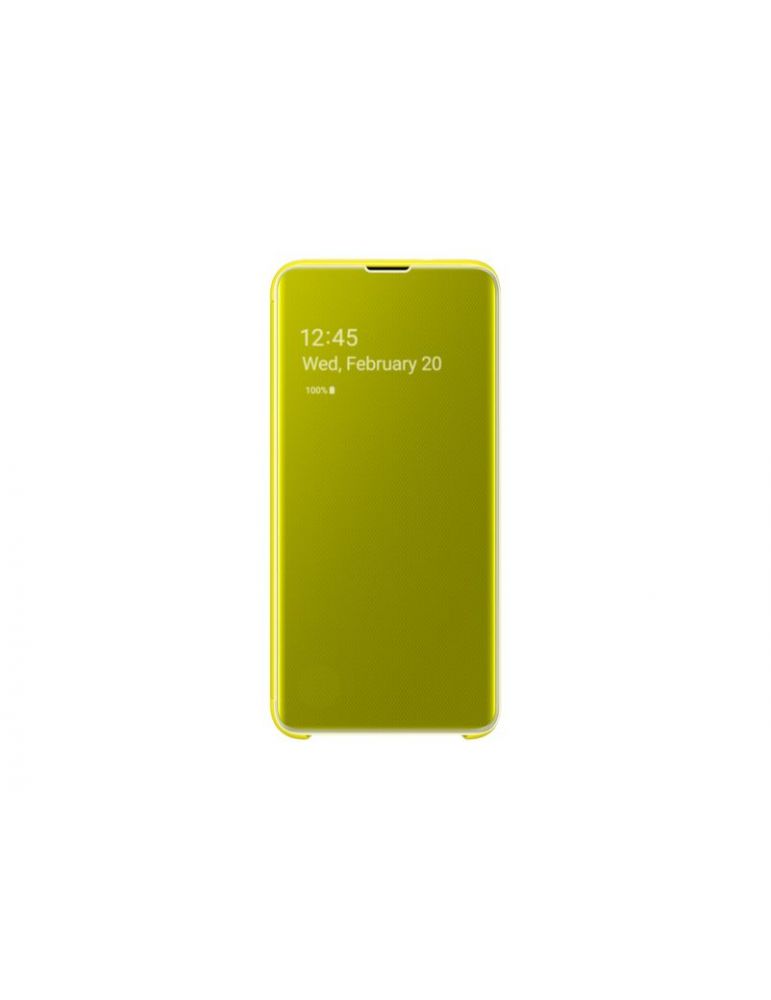 Samsung EF-ZG970 carcasă pentru telefon mobil 14,7 cm (5.8") Carcasă tip flip Galben