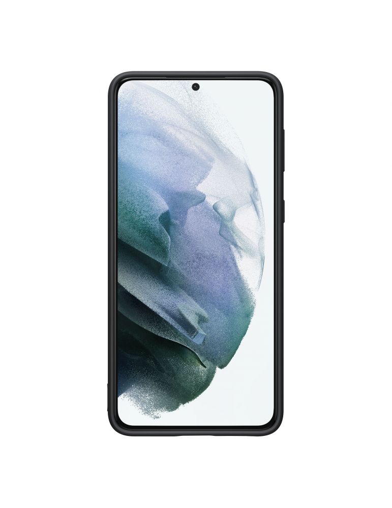 Husa pentru Samsung Galaxy S21 Plus, silicon, negru