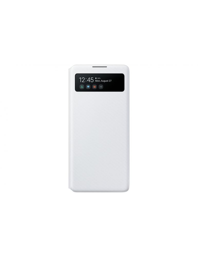 Husa pentru Samsung Galaxy S10 Lite, flip cover, alb