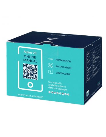 ARCTIC Alpine 23 - Compact AMD CPU-Cooler Procesor Air cooler 9 cm Aluminiu, Negru 1 buc. Arctic - 8