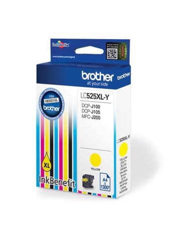 Cartus Cerneala Brother Yellow - LC525XLY Brother - 2