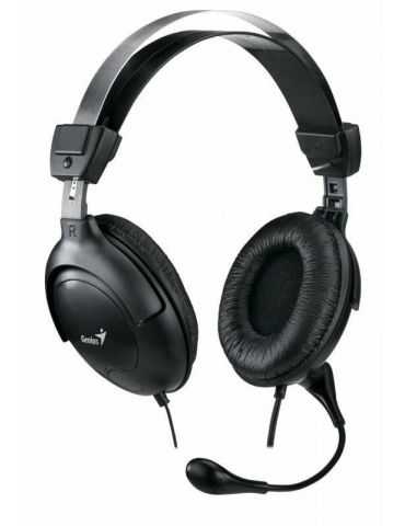 Casti cu microfon genius hs-m505x full size 20-20000hz 32 ohm Genius - 1 - Tik.ro