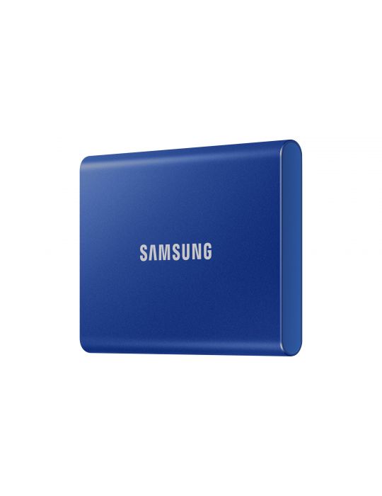 SSD Portabil Samsung T7, 2TB, USB-C 3.2, Albastru Samsung - 3