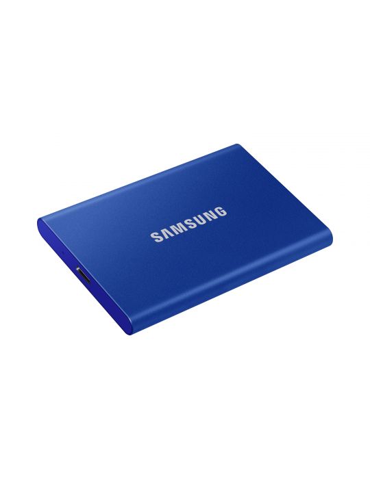 SSD Portabil Samsung T7, 2TB, USB-C 3.2, Albastru Samsung - 5