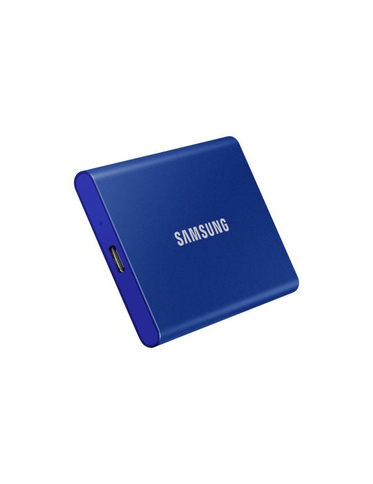 SSD Portabil Samsung T7, 2TB, USB-C 3.2, Albastru Samsung - 7