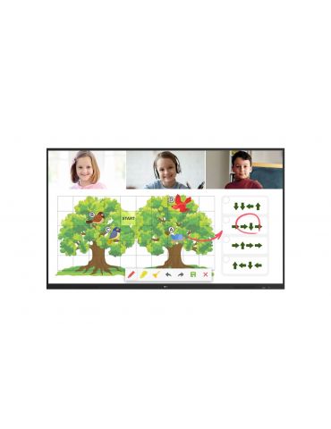 LG 65TR3DJ table albe interactive 165,1 cm (65") 3840 x 2160 Pixel Ecran tactil Negru Lg - 1