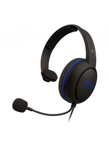 HP HyperX CloudX Chat Căști Prin cablu Bandă de fixare pe cap Gaming Negru, Albastru Hp - 1 - Tik.ro