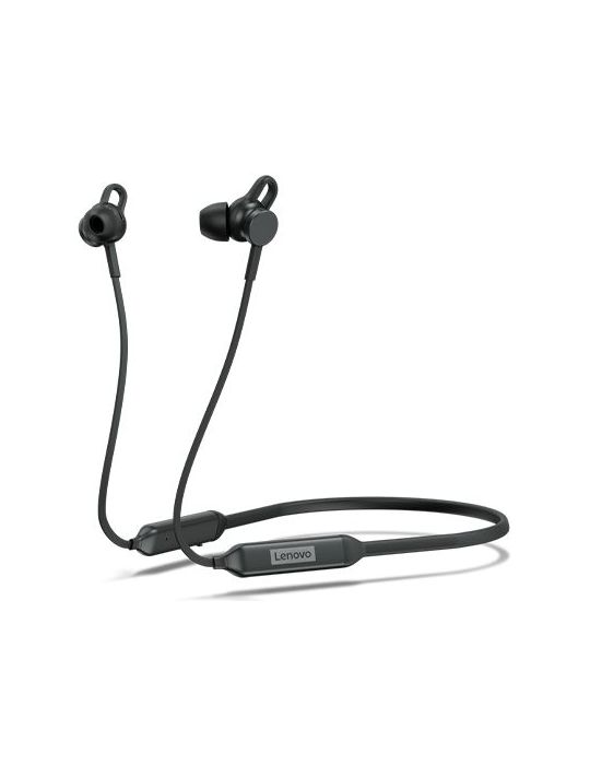 Lenovo 4XD1B65028 cască audio & cască cu microfon Căști Prin cablu & Wireless În ureche Calls/Music Micro-USB Bluetooth Negru Le